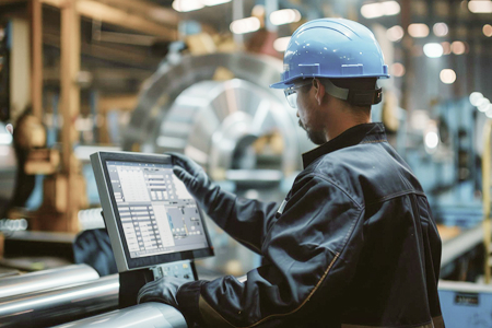 Panel de control y sistema SCADA