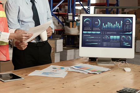 Tablero de control para gestión de activos industriales